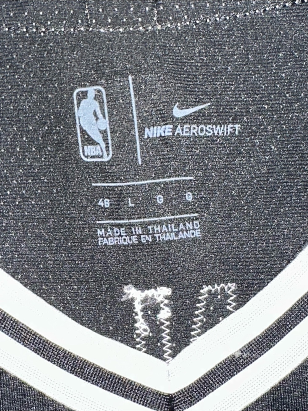 Nike Black NBA Engineered #2 Kawhi Leonard Jersey Patch Detail - Picture 4 of 8
